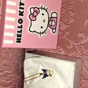 Kuromi Gold Charm Necklace NIB
